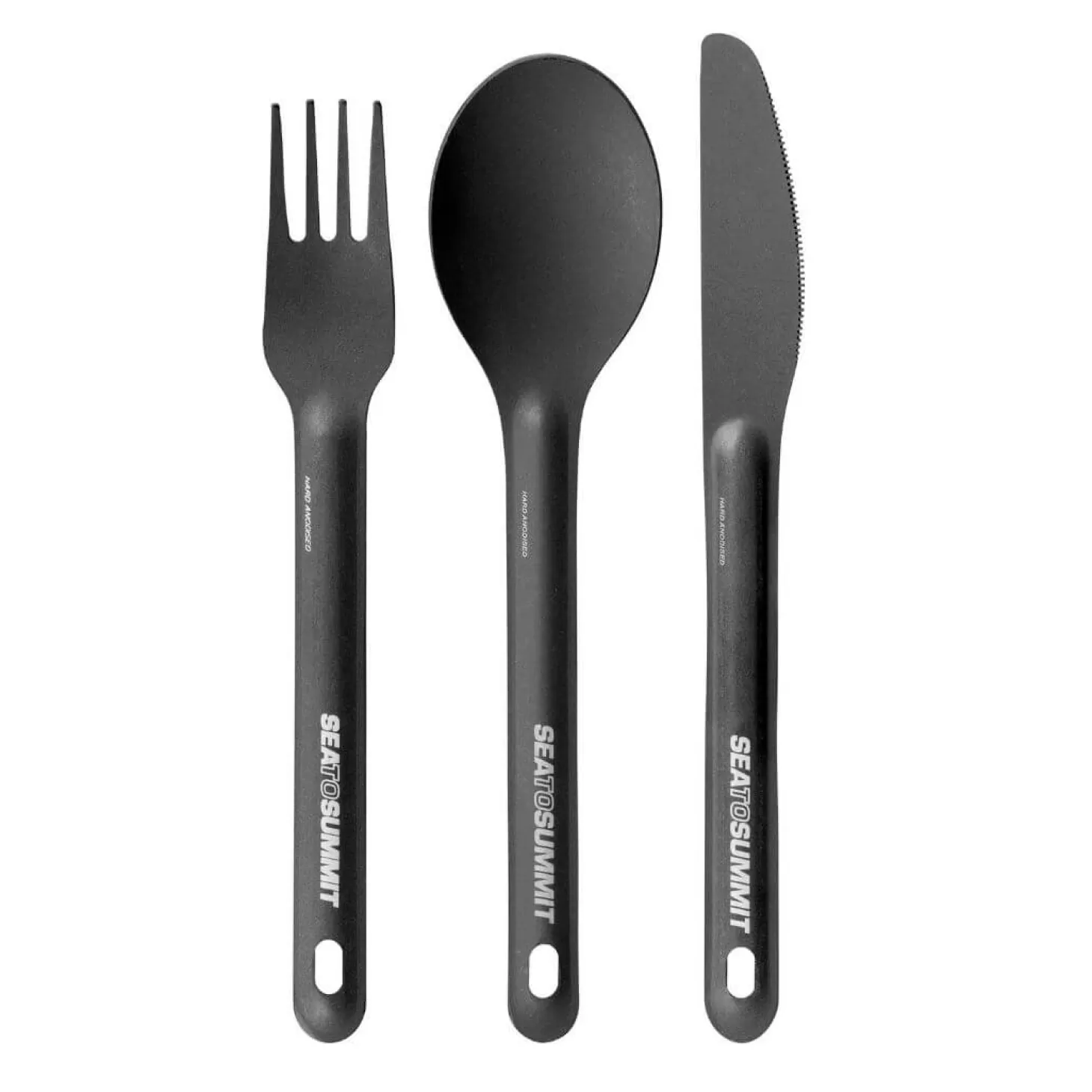 Sea To Summit Bestiksaet - Alphalight Cutlery Set - 3 Dele