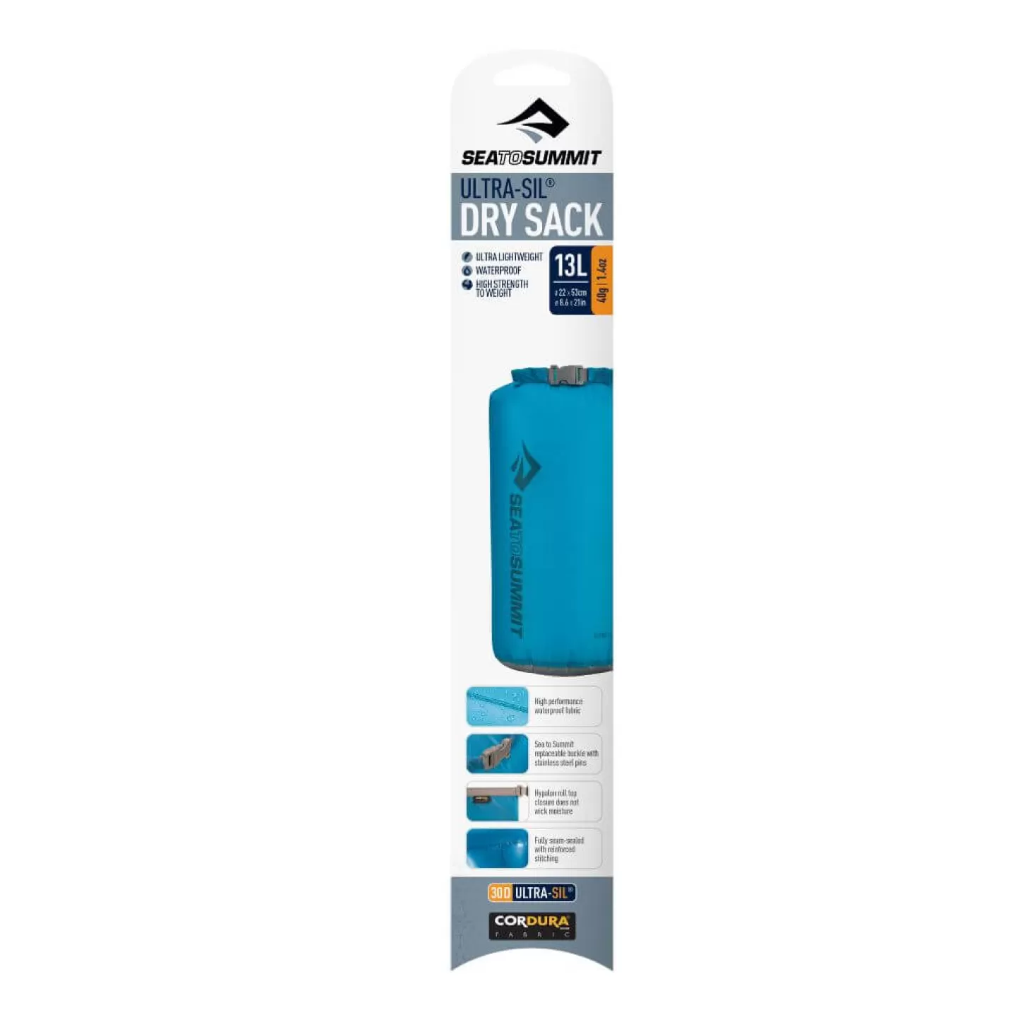 Sea To Summit Dry Bag - Ultra-Sil Dry Sack - 13 Liter