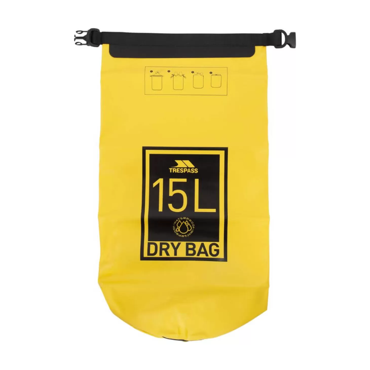 Trespass Dry Bag - Sunrise - 15 Liter