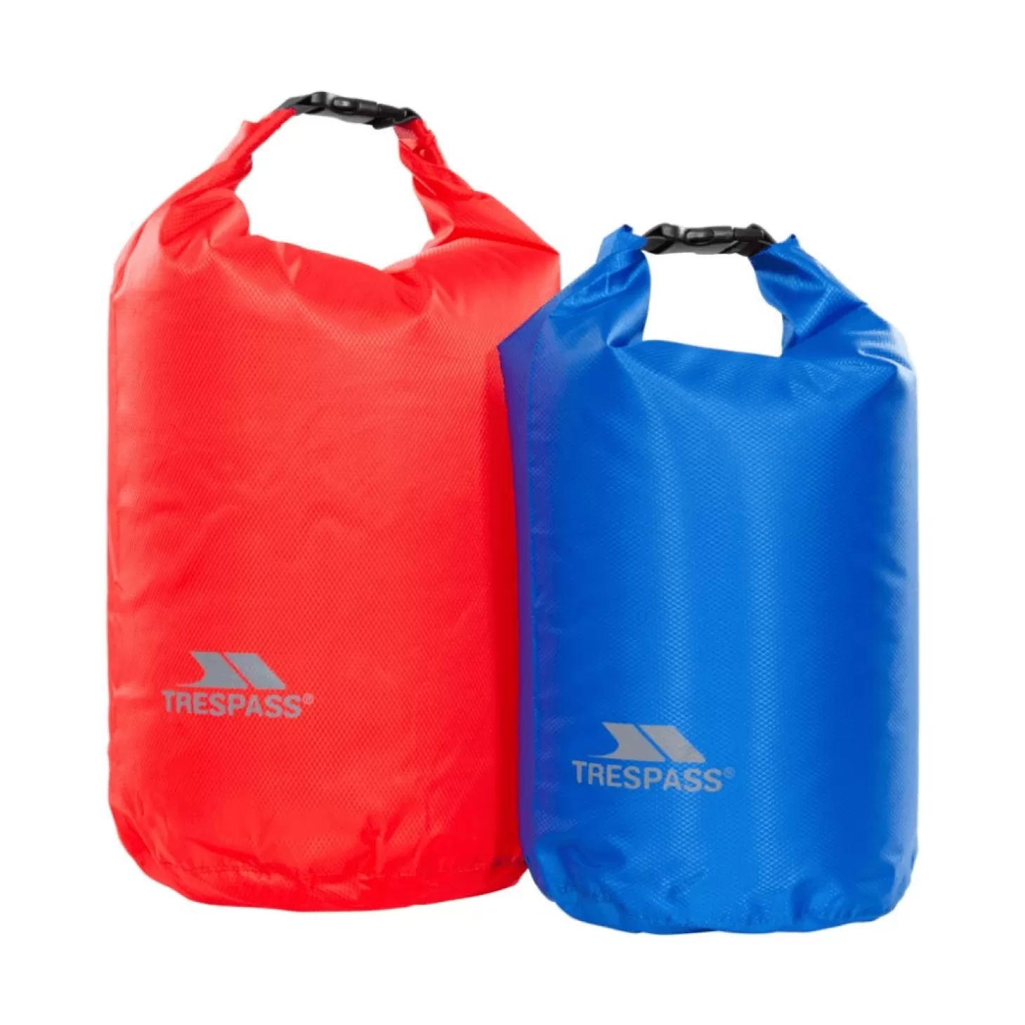 Trespass Dry Bag Saet - 10L Bla Og 15L Rod