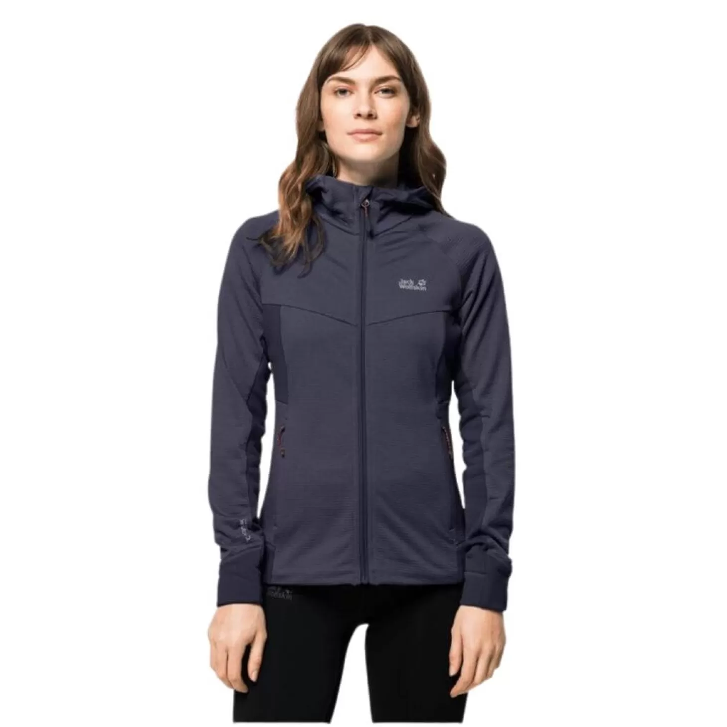 Dame Jack Wolfskin Fleecetroje Til Dame - Hydro Grid Fleece W