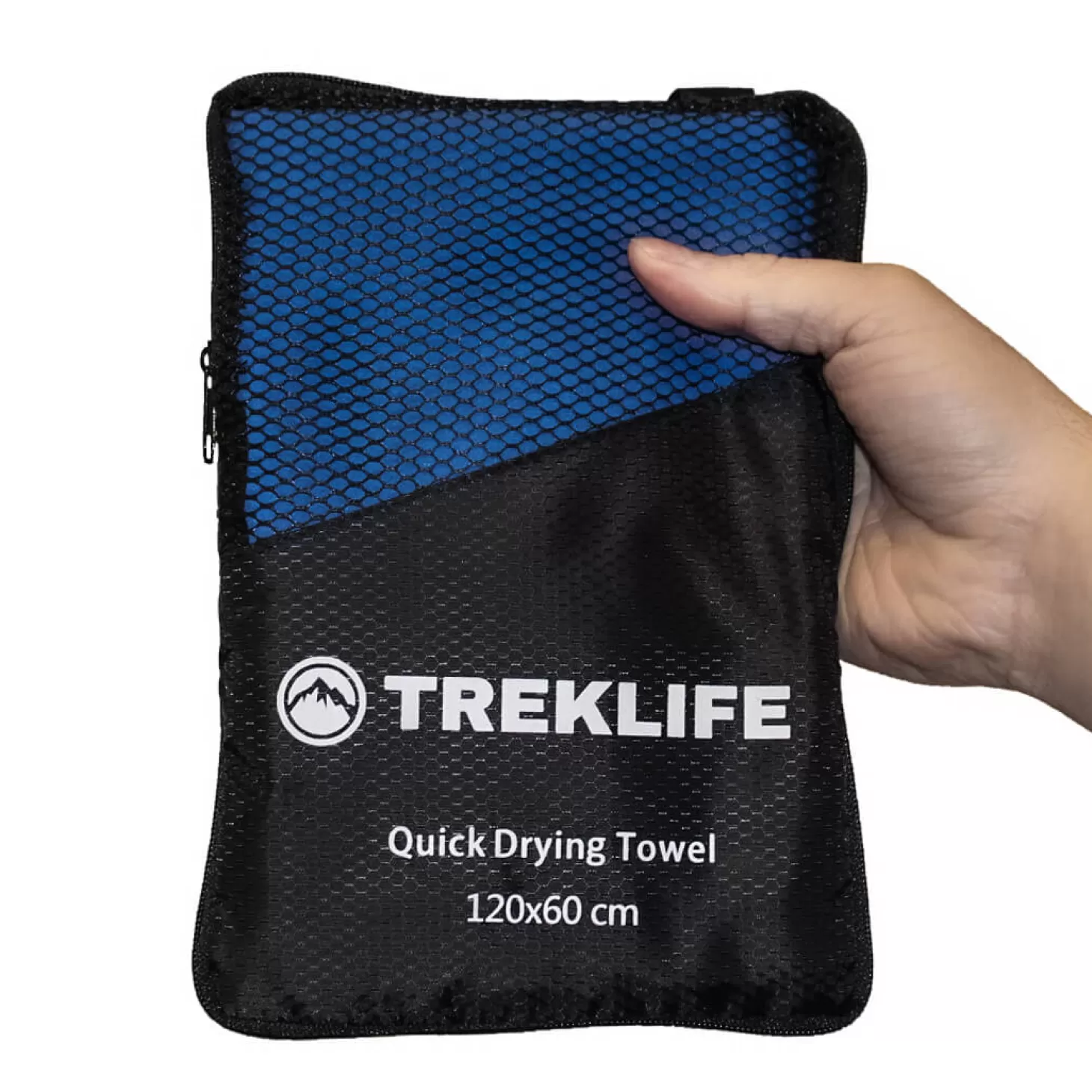 Treklife Hurtigtørrende Microfiber Handklaede - 120X60 Cm -