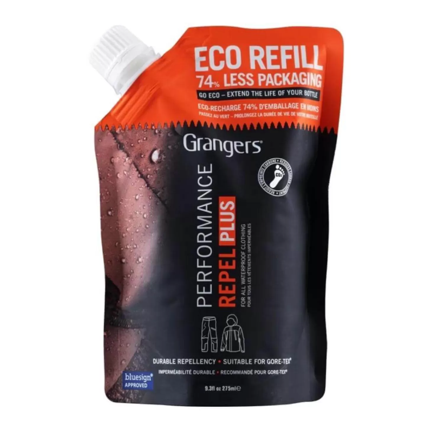 Grangers Impraegnering - Performance Repel Plus Eco - Refill - 275 Ml