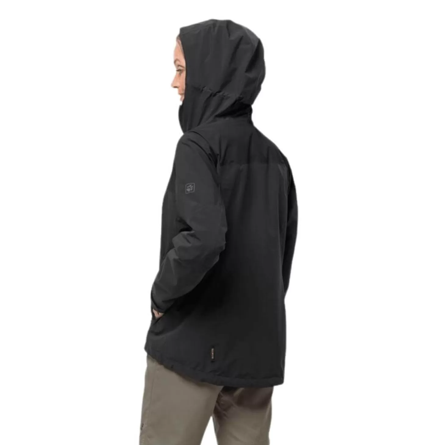 Dame Jack Wolfskin Jakke Til Dame - Go Hike Jacket W - Sort