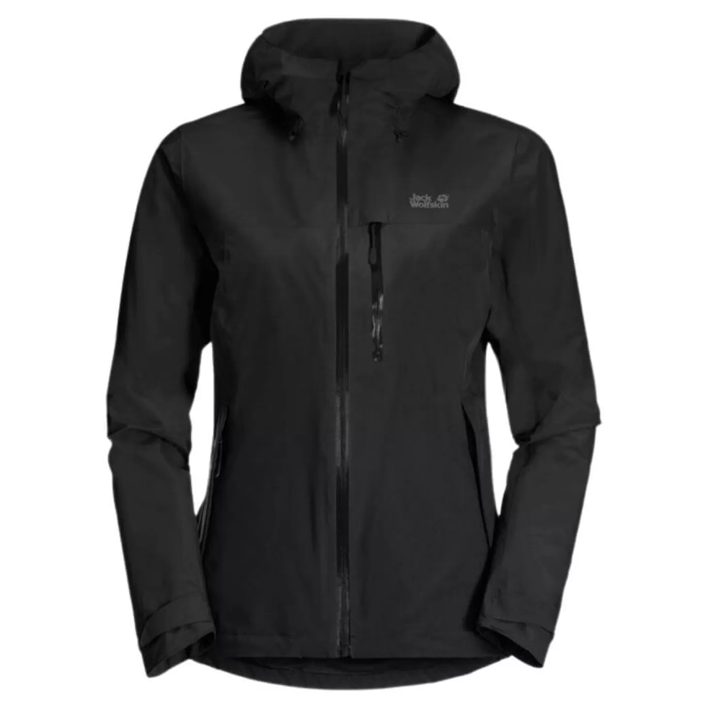 Dame Jack Wolfskin Jakke Til Dame - Go Hike Jacket W - Sort