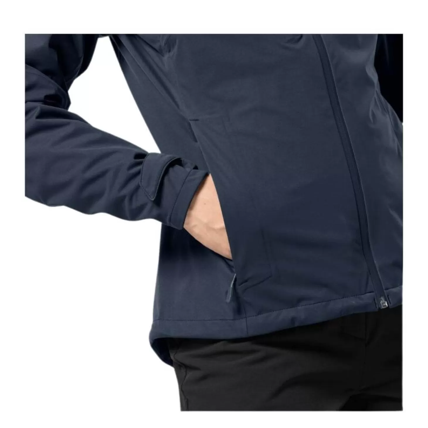 Dame Jack Wolfskin Jakke Til Dame - Highest Peak Jacket W - Bla