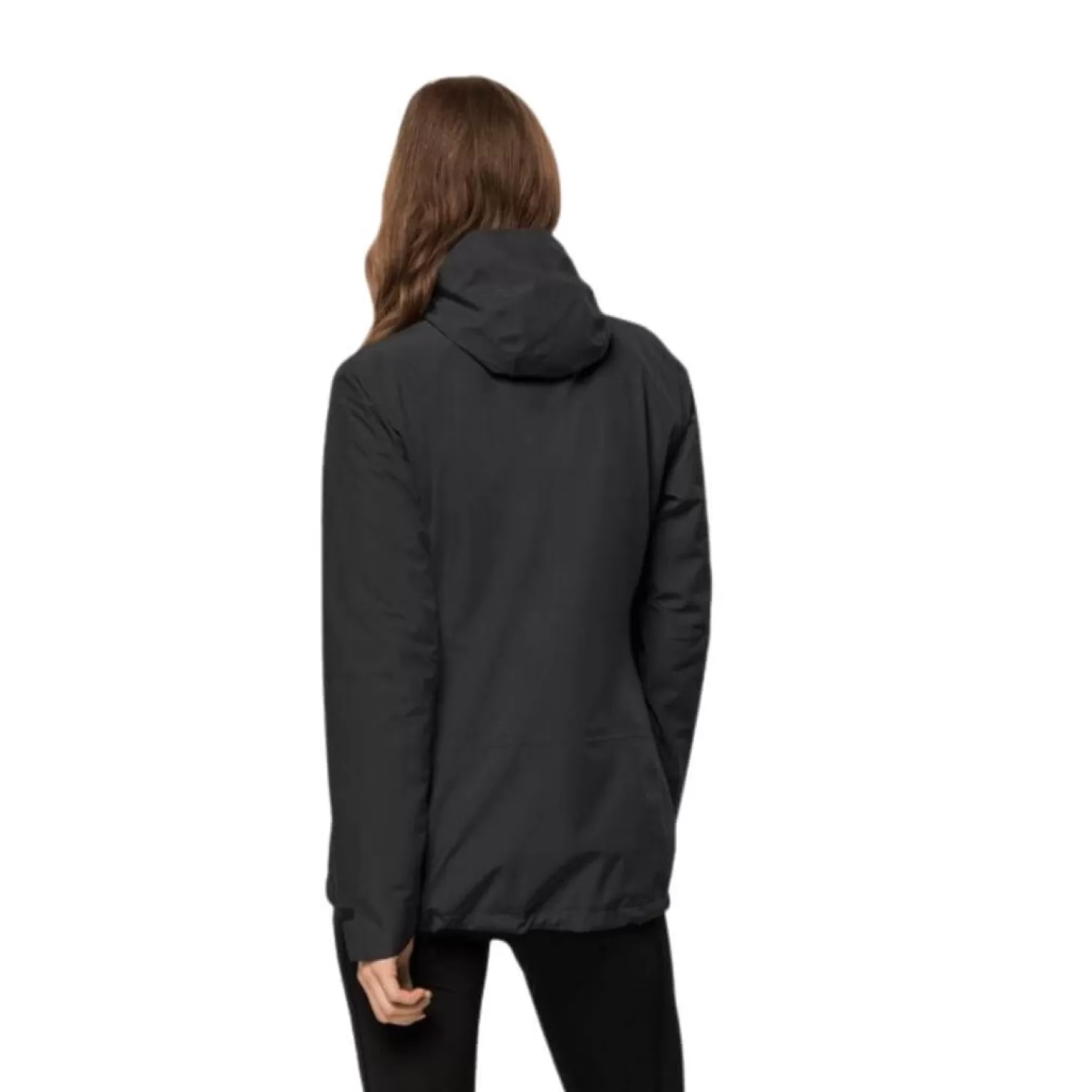 Dame Jack Wolfskin Jakke Til Dame - Moonrise 3-In-1 Jkt W - Sort
