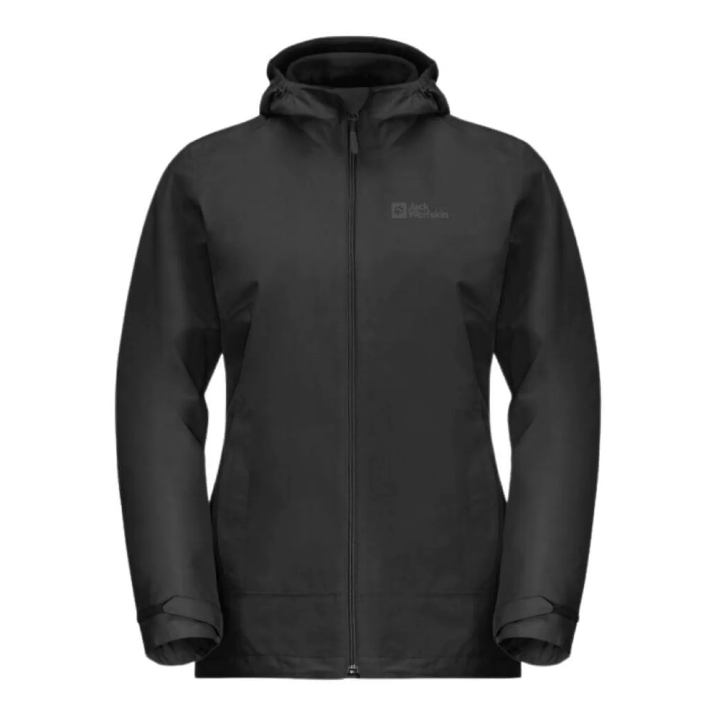 Dame Jack Wolfskin Jakke Til Dame - Moonrise 3-In-1 Jkt W - Sort