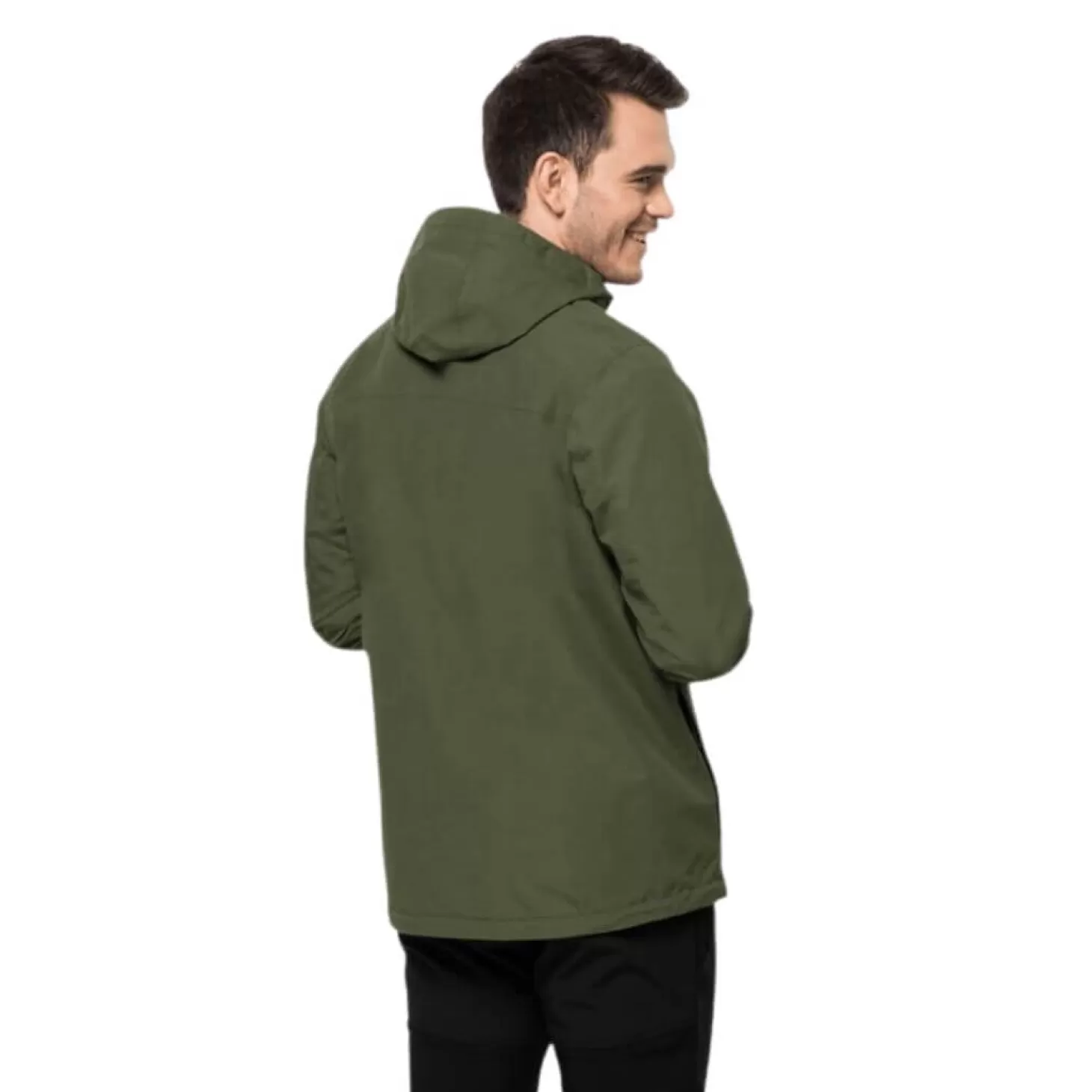 Herre Jack Wolfskin Jakke Til Herre - Altenberg 3 In 1 Jkt M - Gron