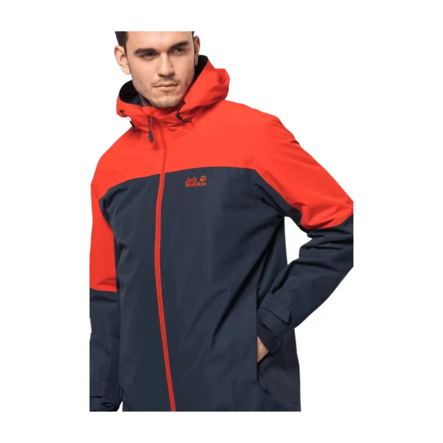 Herre Jack Wolfskin Jakke Til Herre – Glaabach 3 In 1 Jkt M