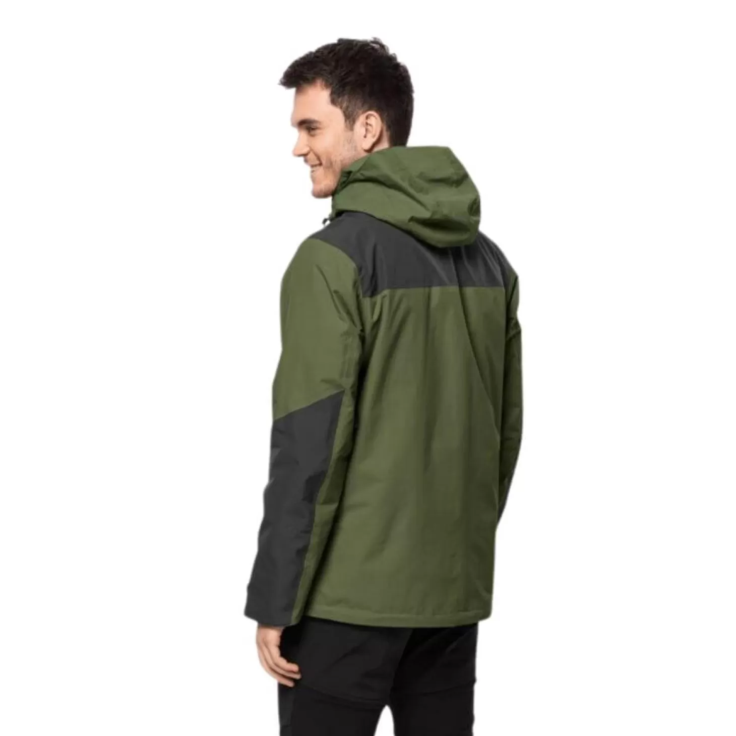 Herre Jack Wolfskin Jakke Til Herre - Jasper 3-In-1 Jacket M - Gron