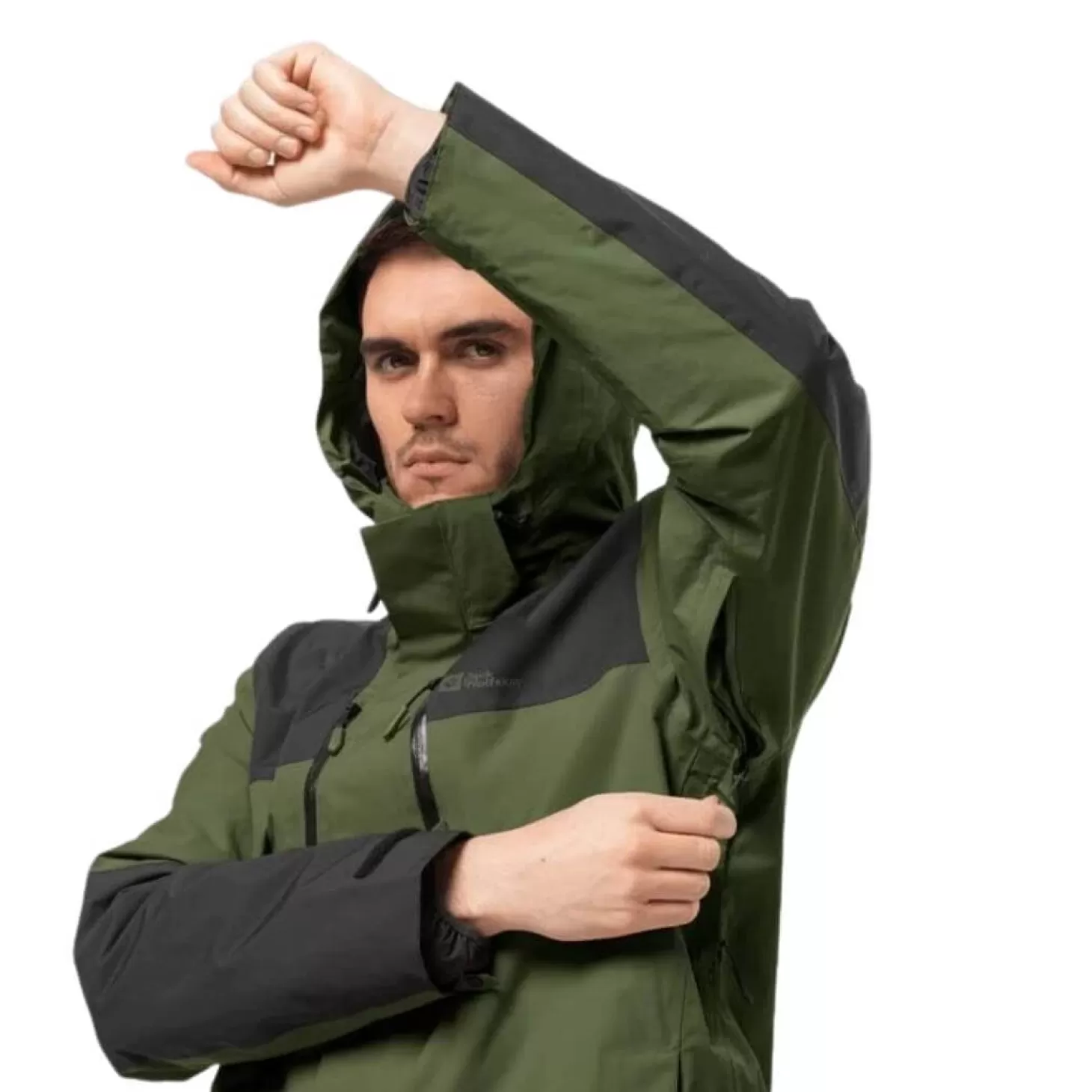 Herre Jack Wolfskin Jakke Til Herre - Jasper 3-In-1 Jacket M - Gron