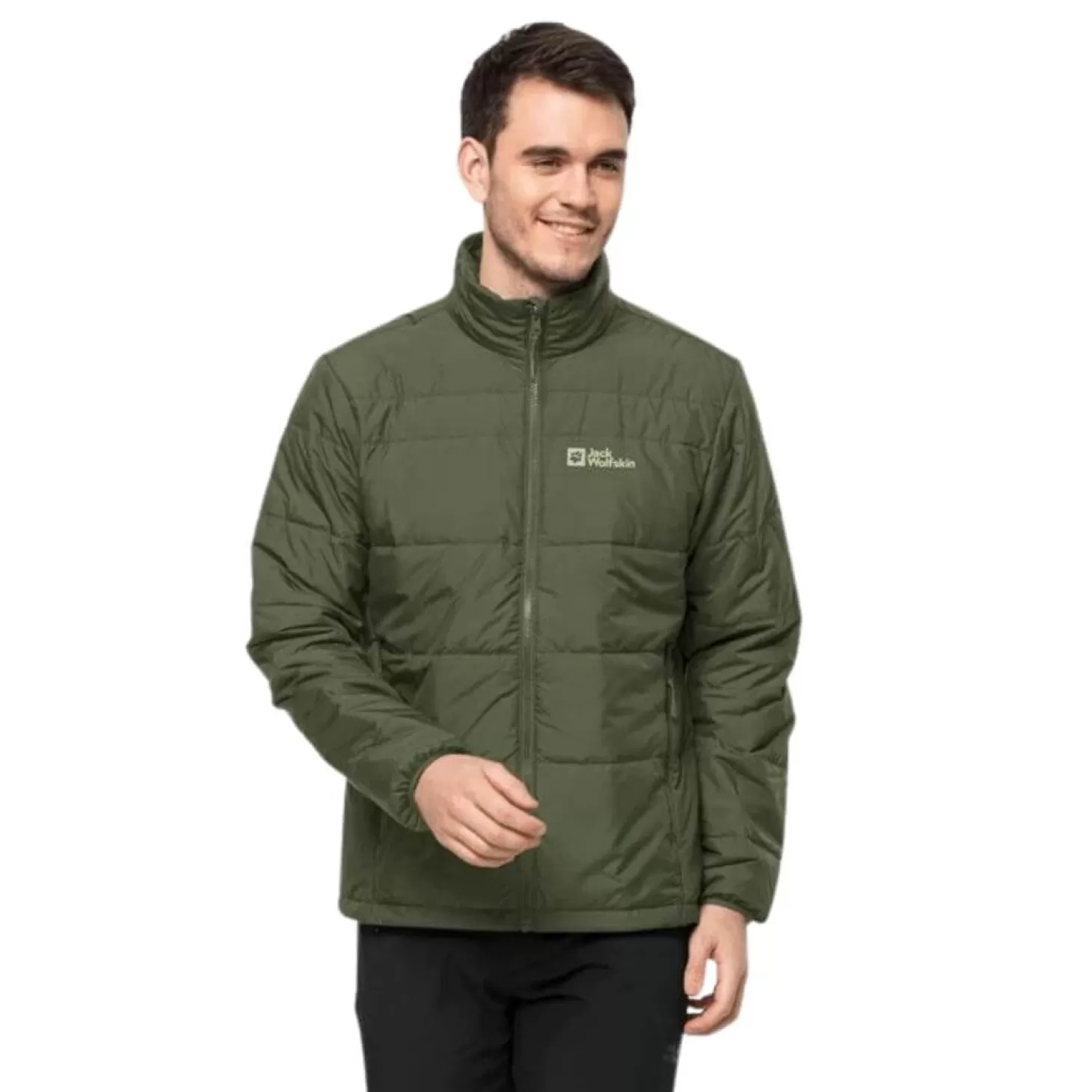 Herre Jack Wolfskin Jakke Til Herre - Jasper 3-In-1 Jacket M - Gron