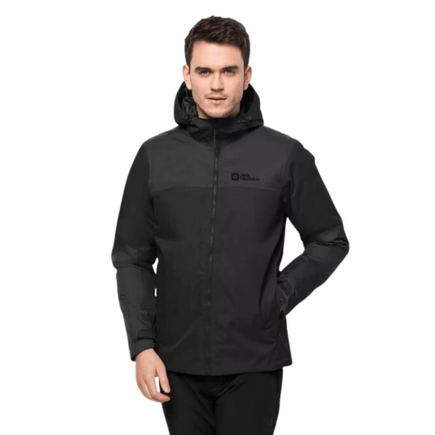 Herre Jack Wolfskin Jakke Til Herre - Jasper Ins Jkt Jacket M - Sort