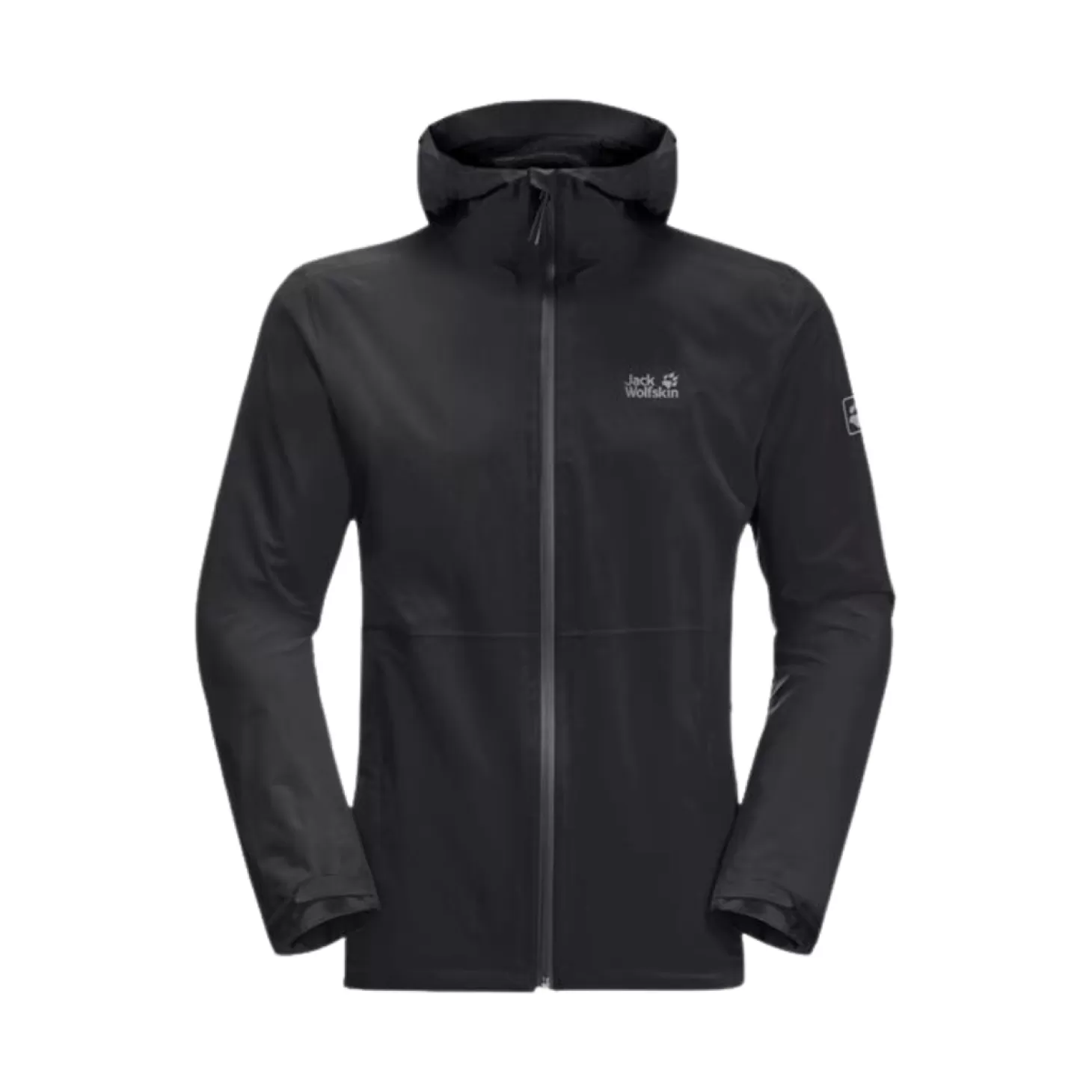 Herre Jack Wolfskin Jakke Til Herre - Pack & Go Shell M - Sort