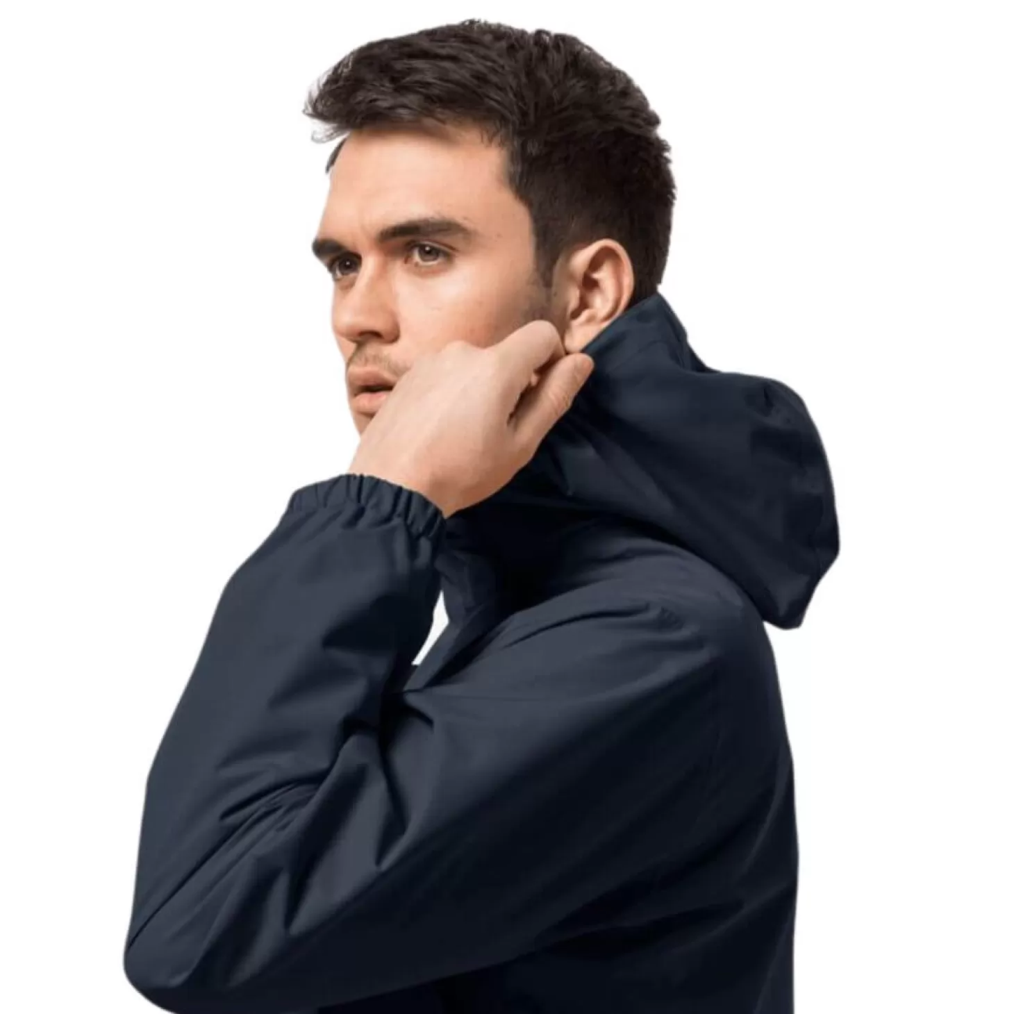 Herre Jack Wolfskin Jakke Til Herre - Stormy Point 2L Jkt M - Bla