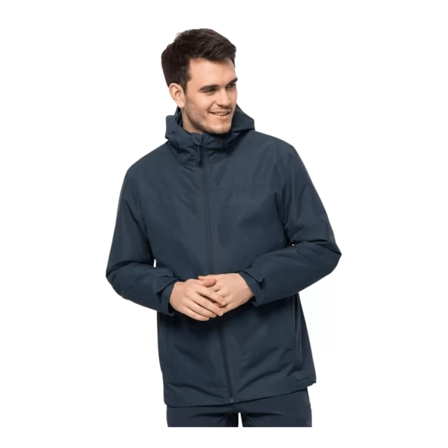 Herre Jack Wolfskin Jakke Til Herre – Taubenberg 3 In 1 Jkt M - Bla