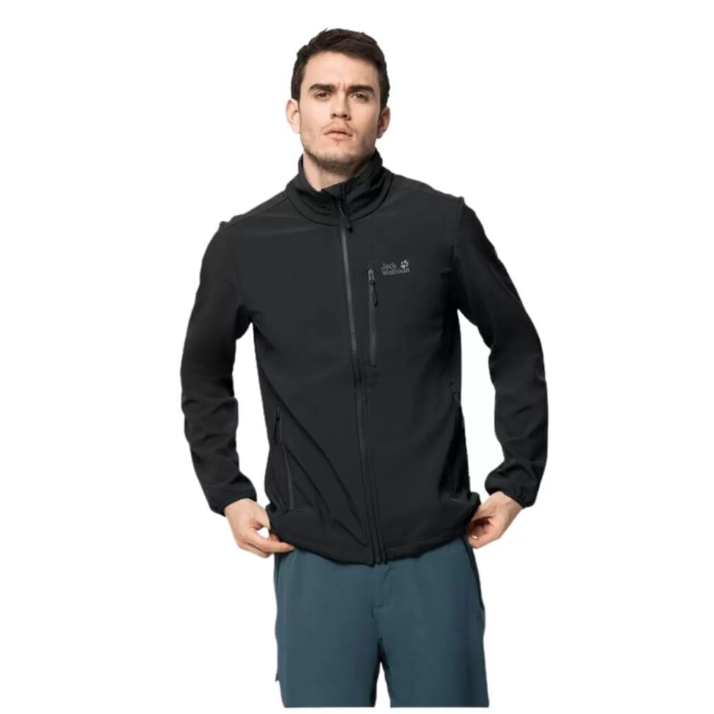 Herre Jack Wolfskin Jakke Til Herre - Whirlwind M - Sort