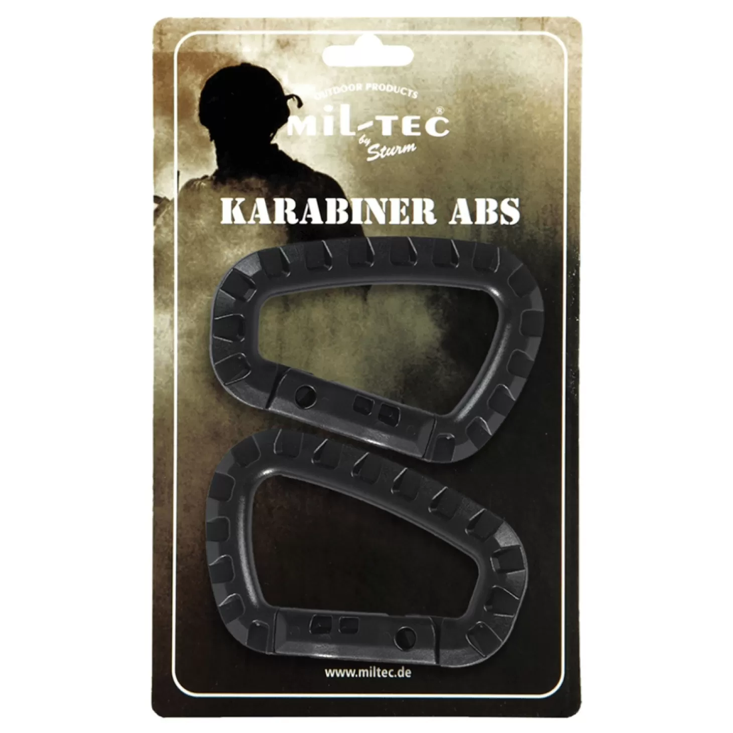 Mil-Tec Karabinhager - Abs - 2 Stk