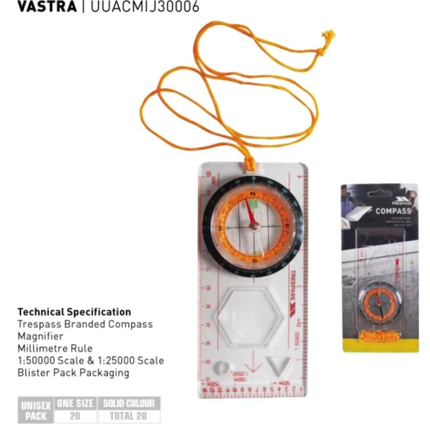 Trespass Kompas - - Vastra