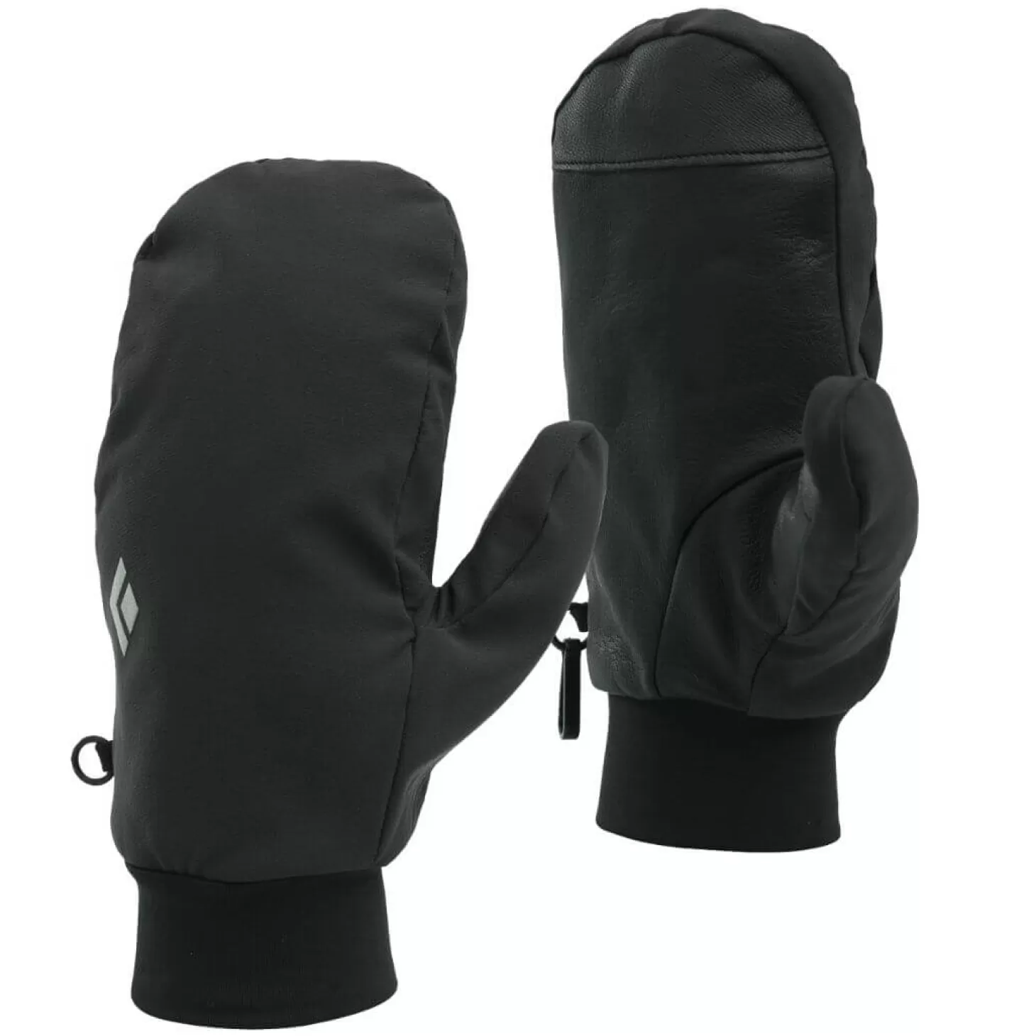 Black Diamond Luffer - Midweight Softshell Mitts - Sort