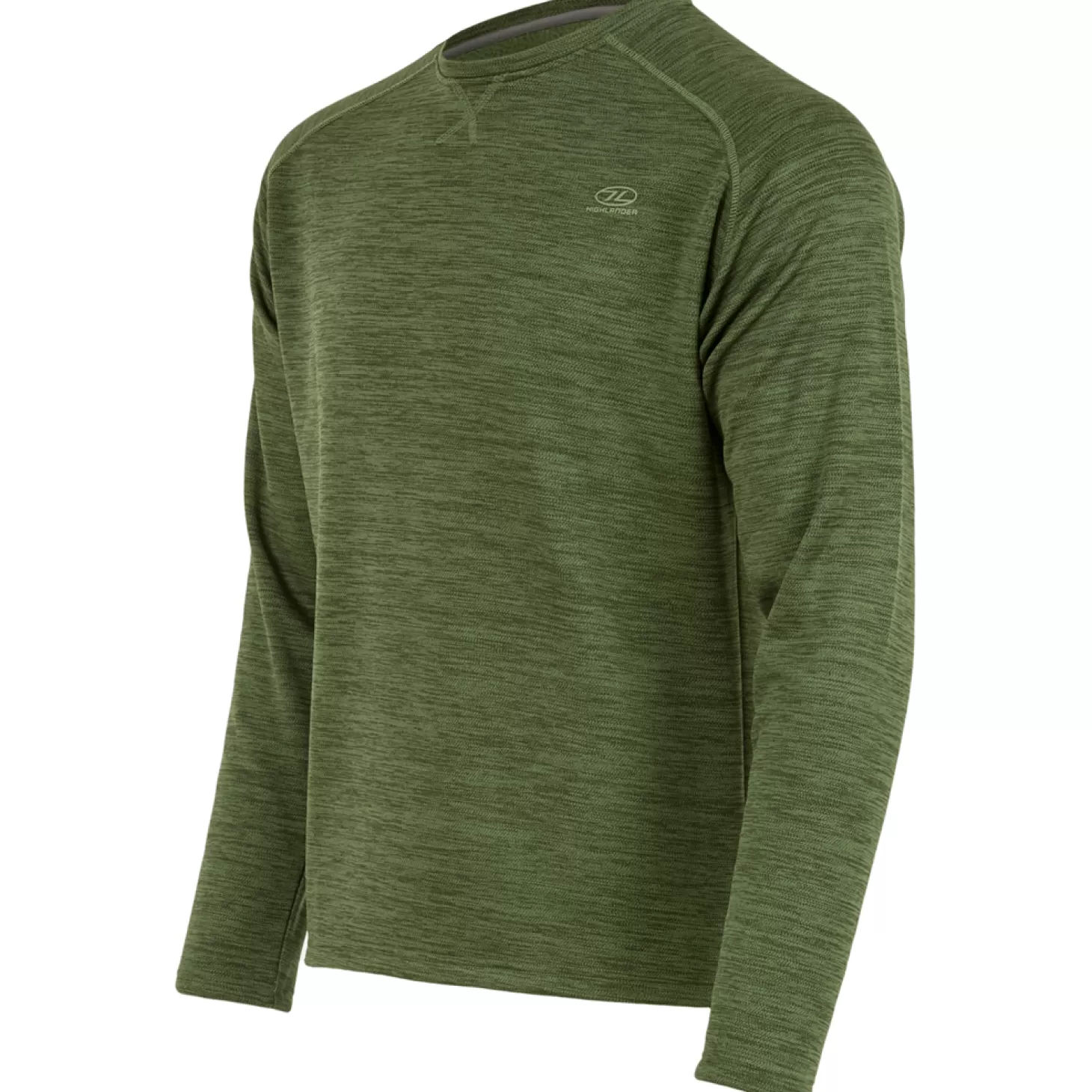 Herre Highlander Mid-Layer - Crew Neck Sweater - Gron