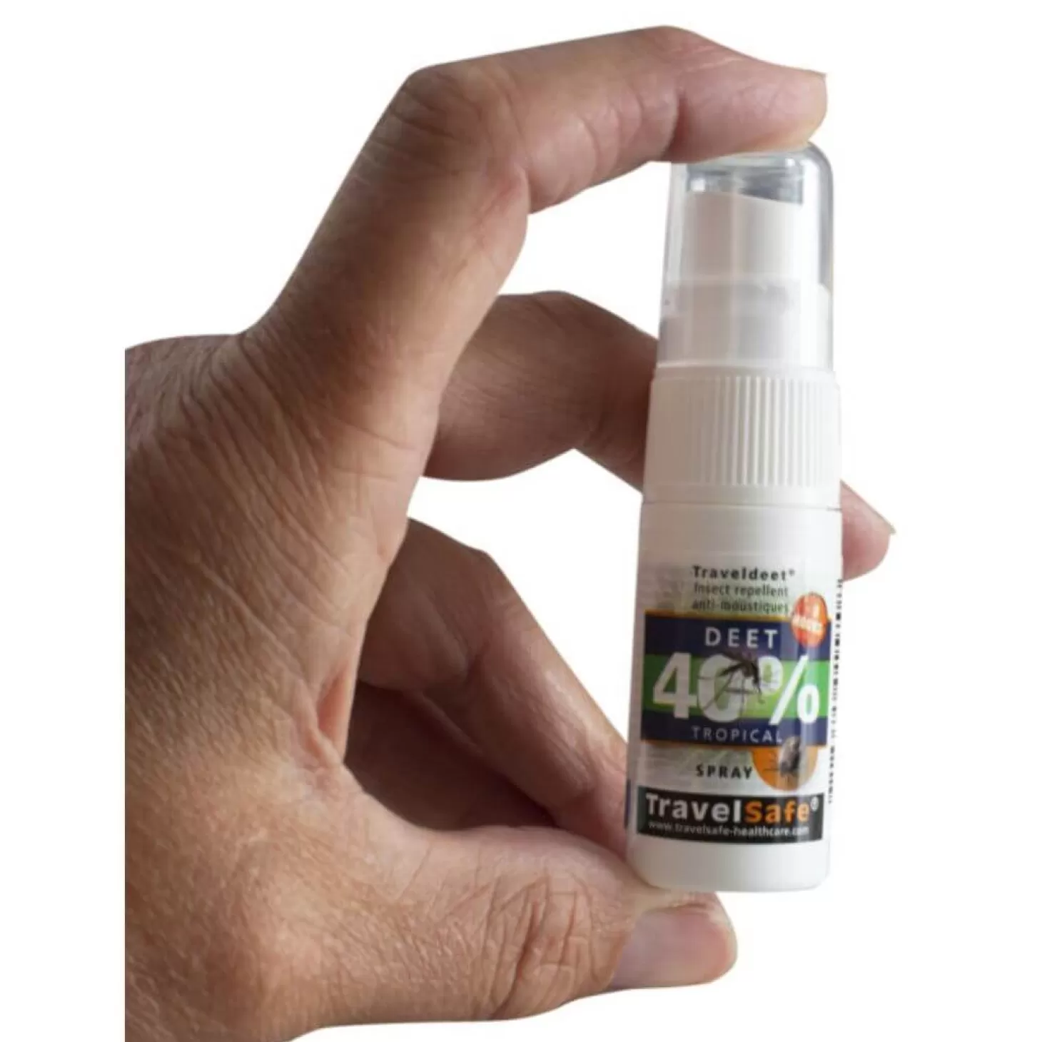 TravelSafe Myggespray - 40% Deet - 15 Ml