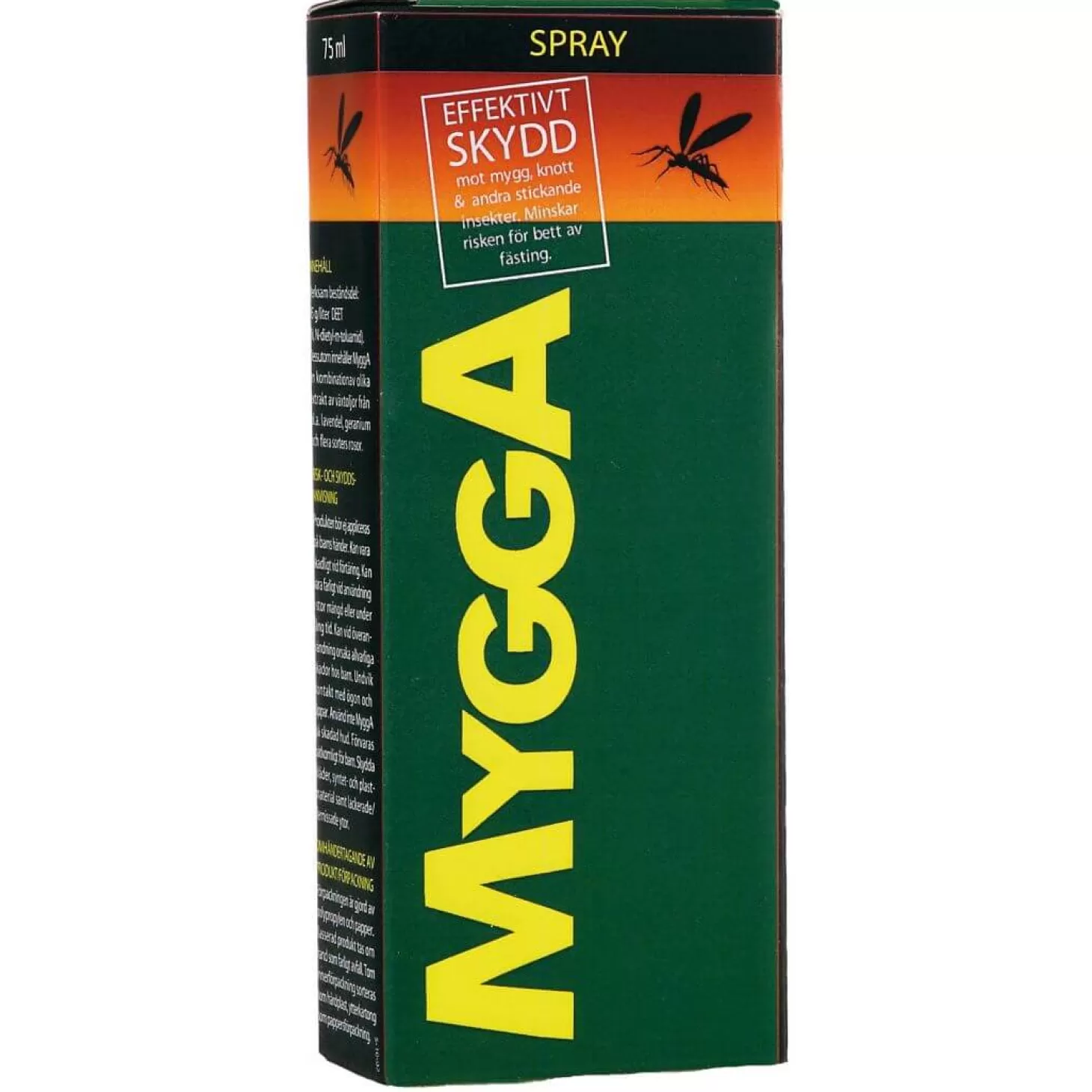 Mygga Myggespray - Deet Spray - 75 Ml