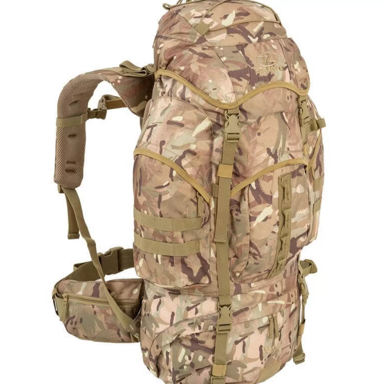 Highlander Pro Force Rygsaek - 66 Liter - Camo