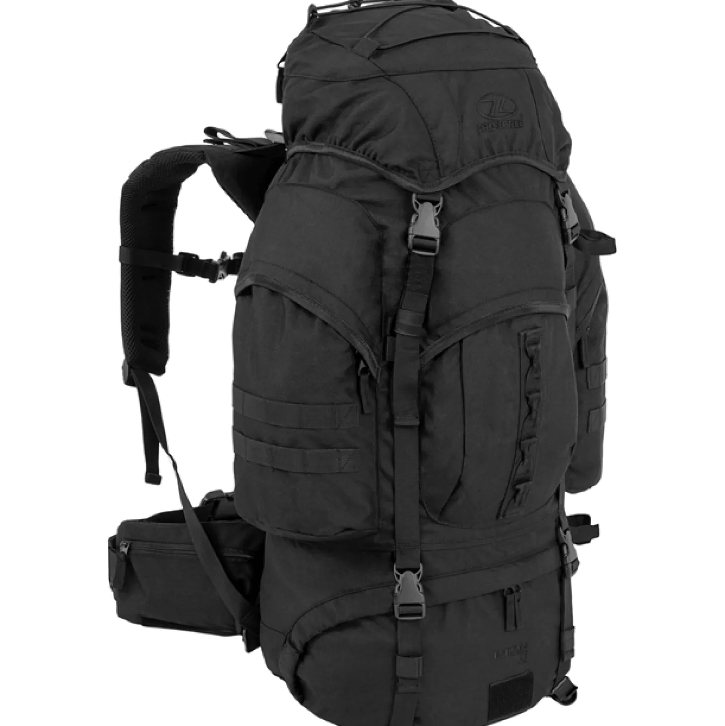 Highlander Pro Force Rygsaek – 66 Liter – Sort