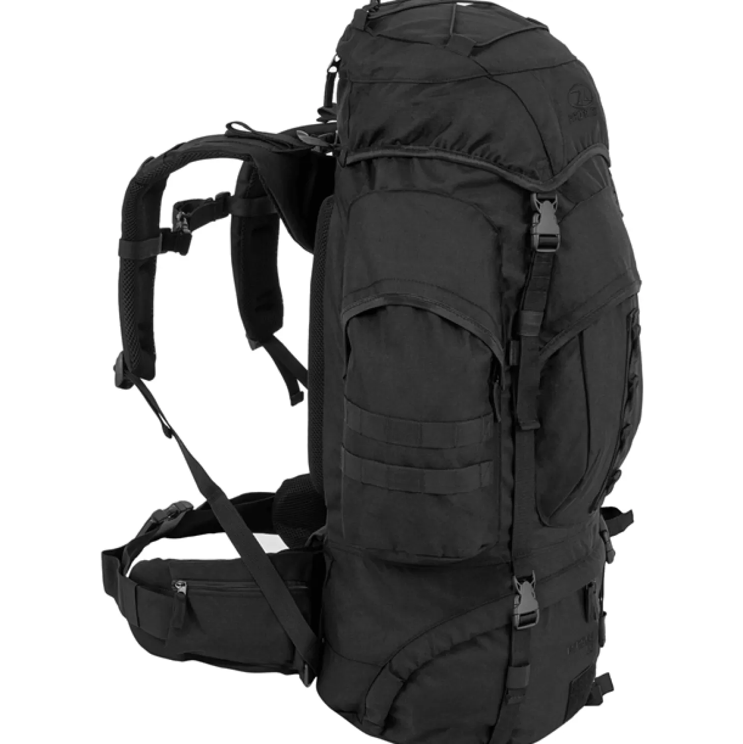 Highlander Pro Force Rygsaek – 66 Liter – Sort