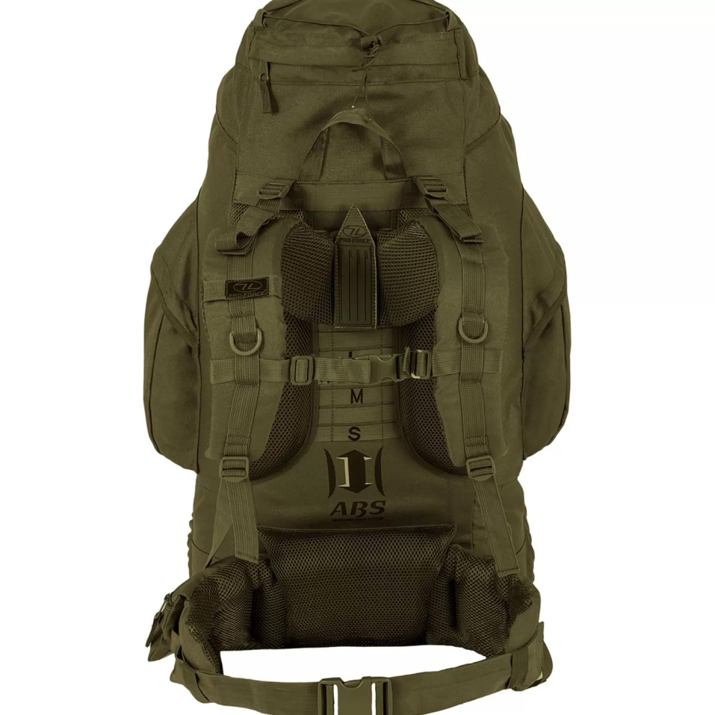 Highlander Pro Force Rygsaek - 88 Liter - Gron