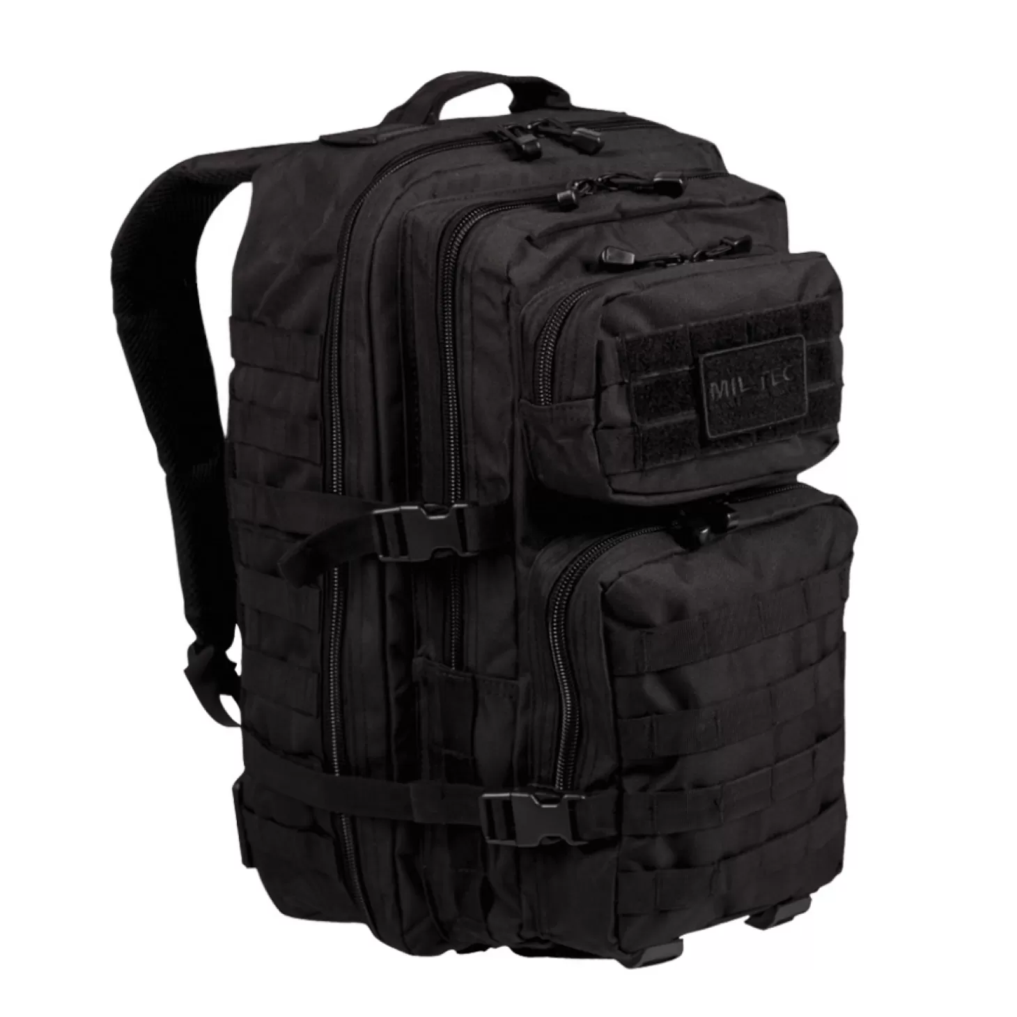 Mil-Tec Rygsaek - Us Assault Backpack - 36 Liter - Sort