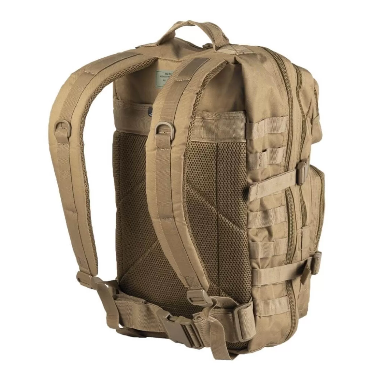 Mil-Tec Rygsaek - Us Assault Pack Large - 36L - Coyote