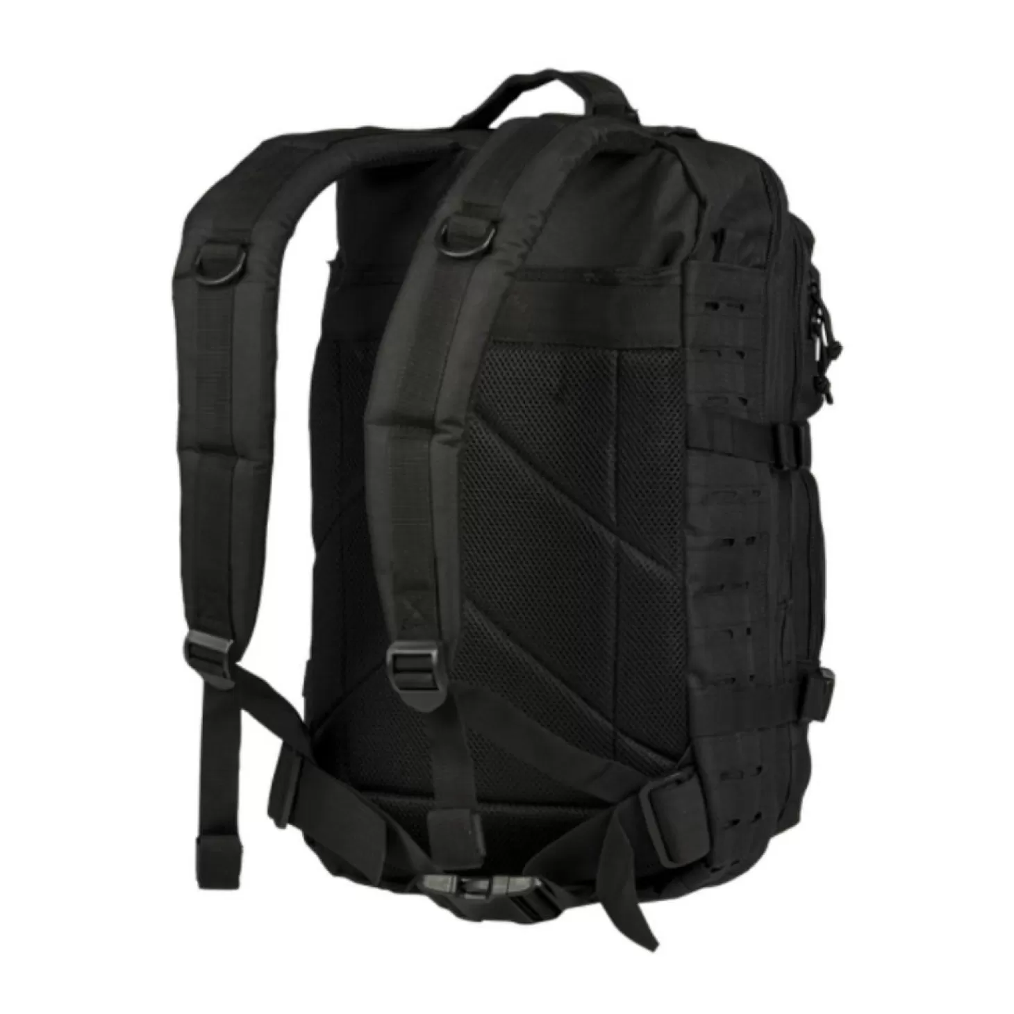 Mil-Tec Rygsaek - Us Black Laser Cut Backpack - 36L - Sort