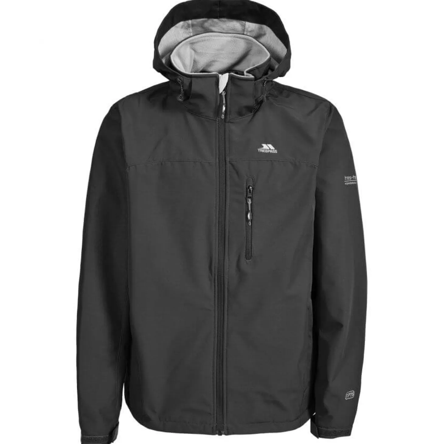 Herre Trespass Softshell Jakke - Stanford - Sort (Kun Xs Tilbage)