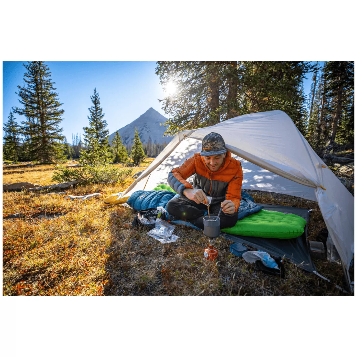 Big Agnes Telt - Tiger Wall Ul1 Solution Dye - 1 Person - Ultra-Letvaegtig