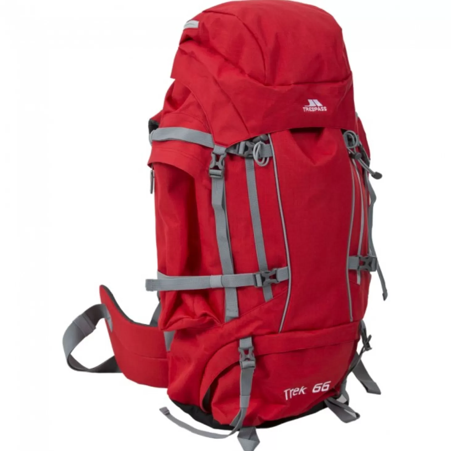 Trespass Trek Rygsaek - 66 Liter - Rod