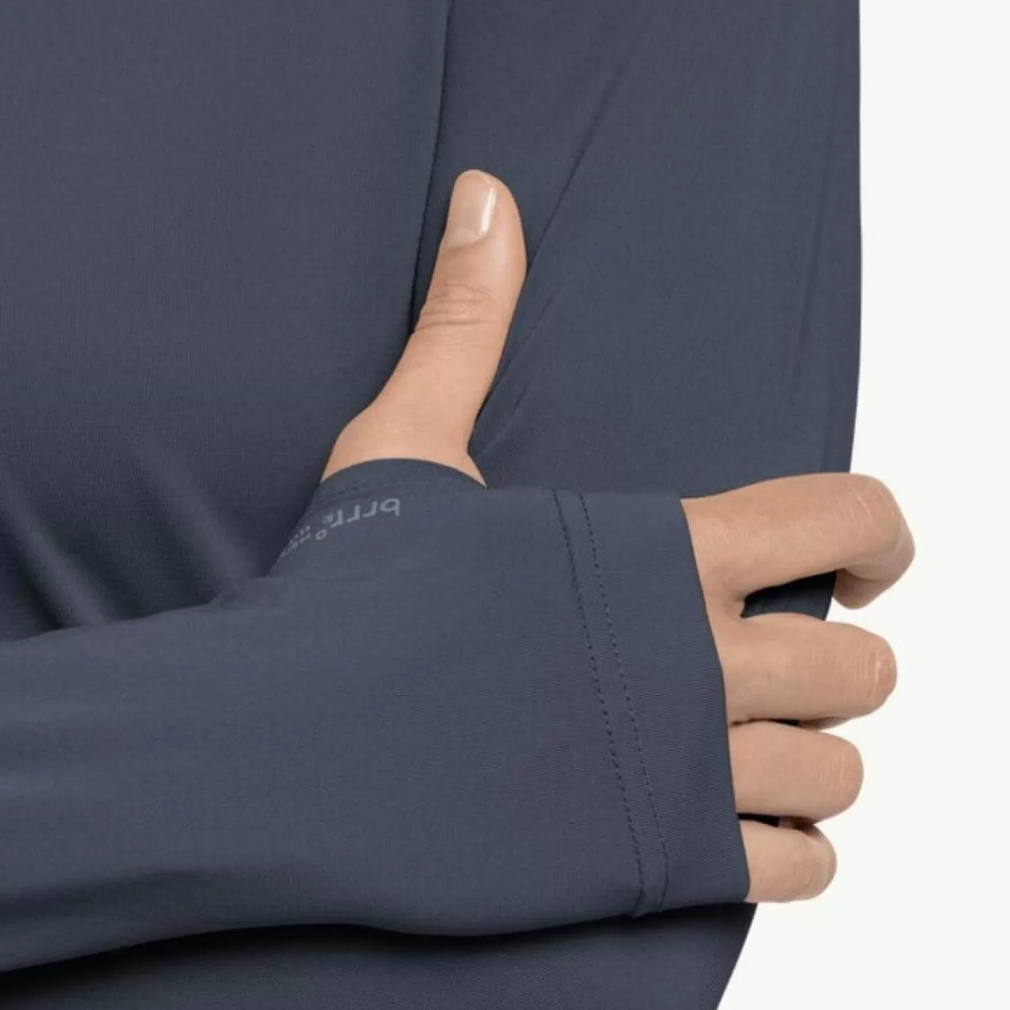 Dame Jack Wolfskin Troje Til Dame - Tasman L/S W - Morkebla
