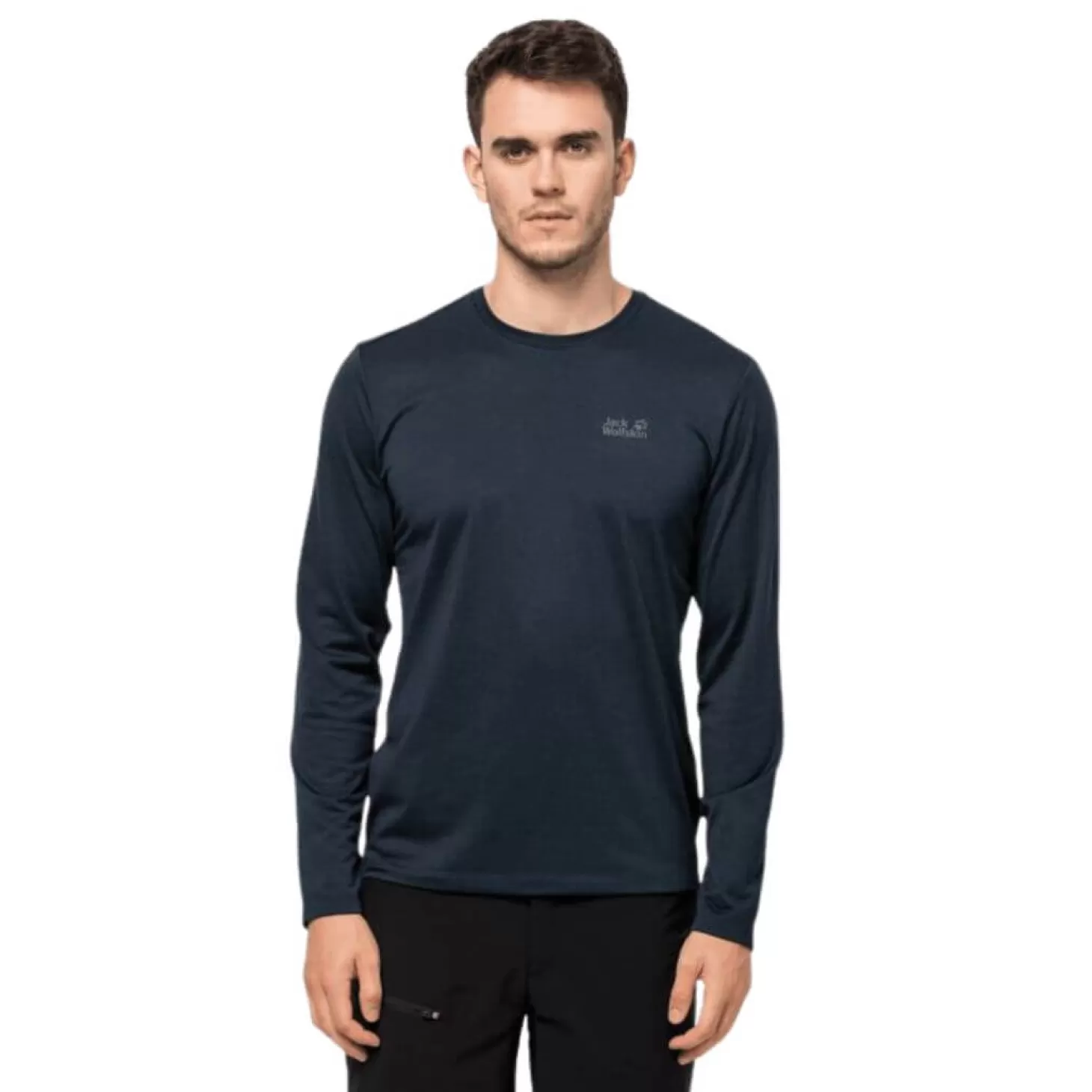 Herre Jack Wolfskin Troje Til Herre - - Sky Thermal Ls T M - Bla