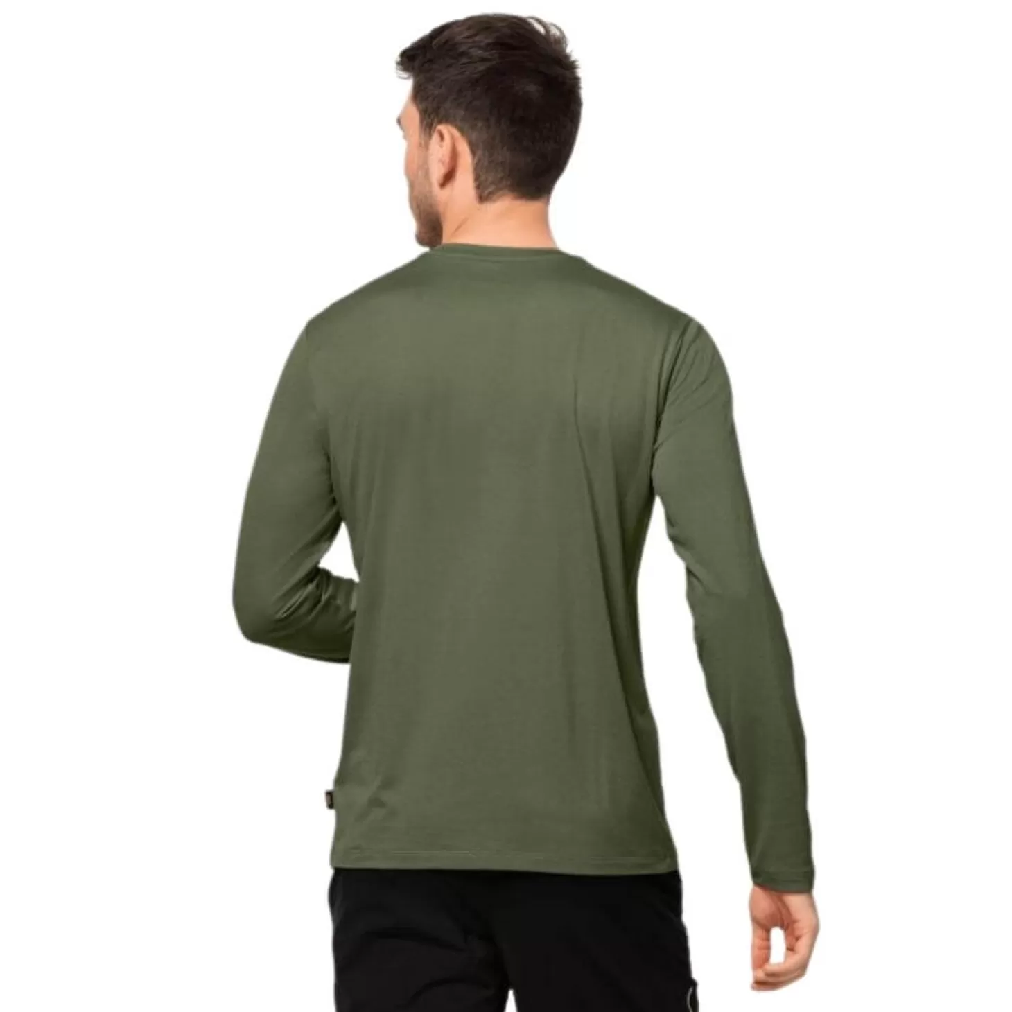 Herre Jack Wolfskin Troje Til Herre - Sky Thermal Ls T M - Gron