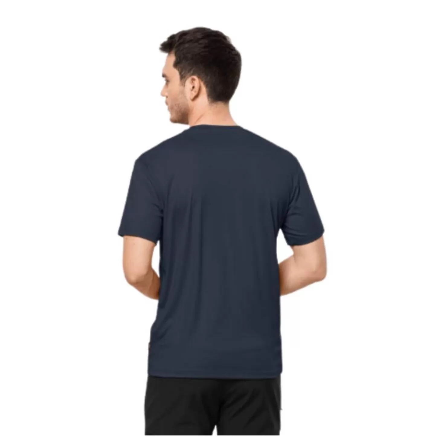 Herre Jack Wolfskin T-Shirt Til Herre - Tech T M - Bla