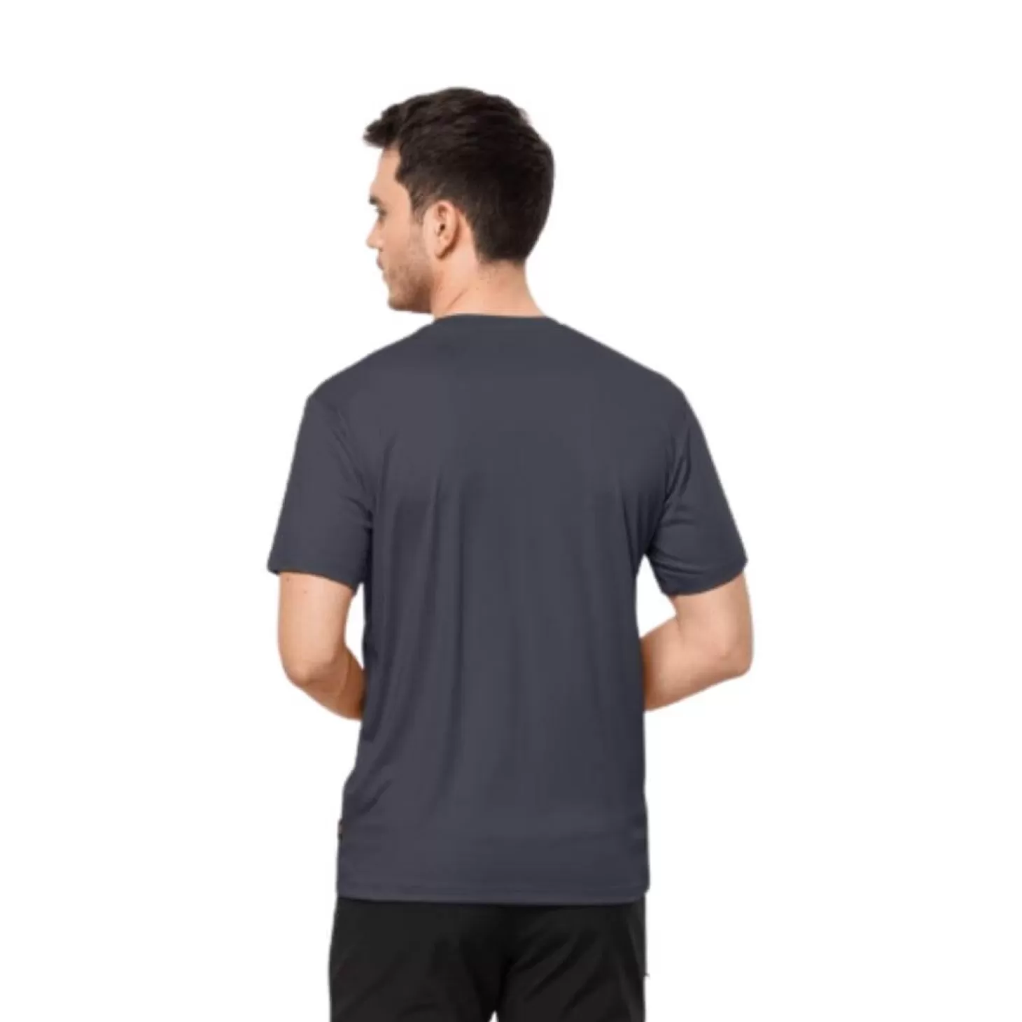 Herre Jack Wolfskin T-Shirt Til Herre - Tech T M - Gra