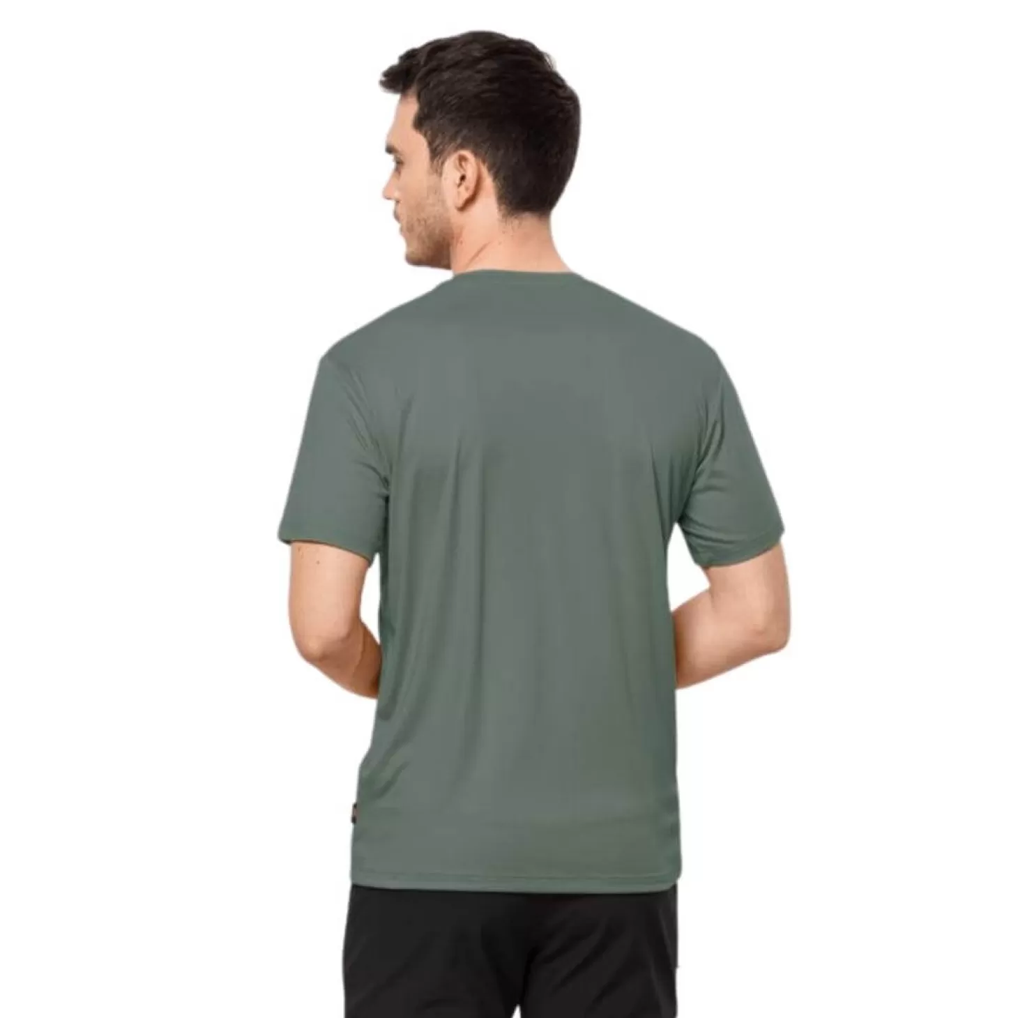 Herre Jack Wolfskin T-Shirt Til Herre - Tech T M - Gron