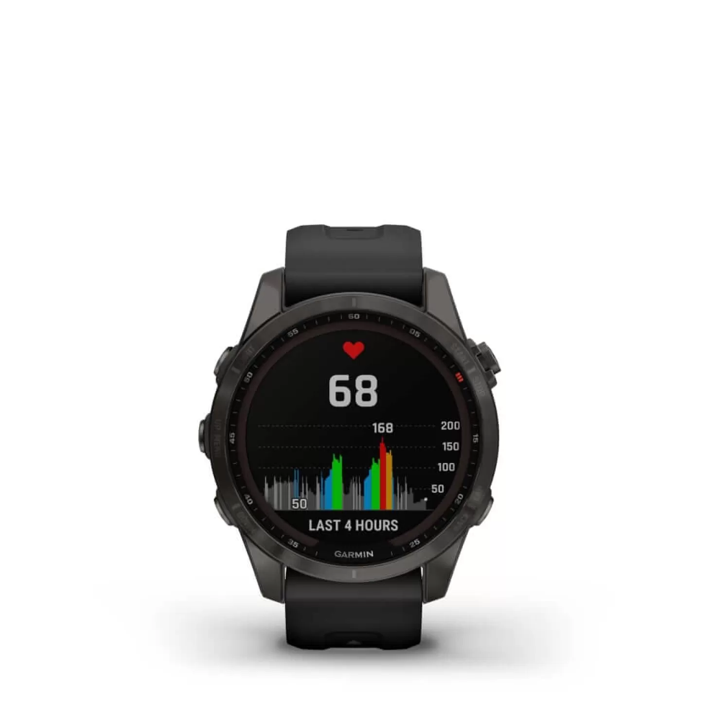 Garmin Ur - Fenix 7S Sapphire Solar - 42 Mm - Sort