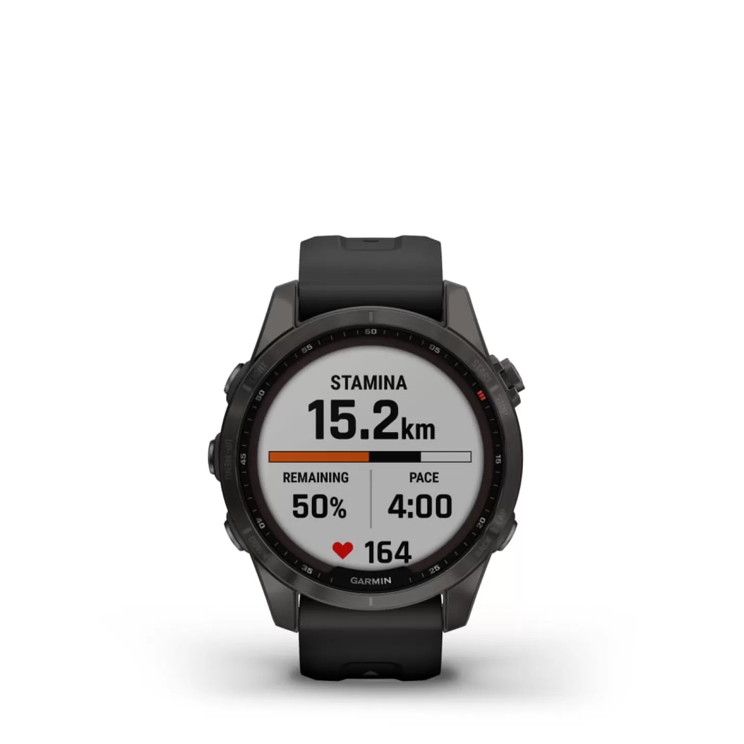 Garmin Ur - Fenix 7S Sapphire Solar - 42 Mm - Sort