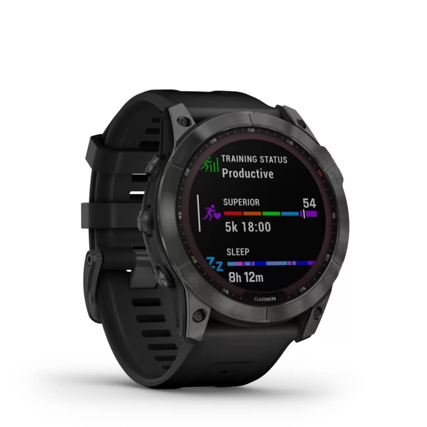 Garmin Ur - Fenix 7X Sapphire Solar - 51 Mm - Sort