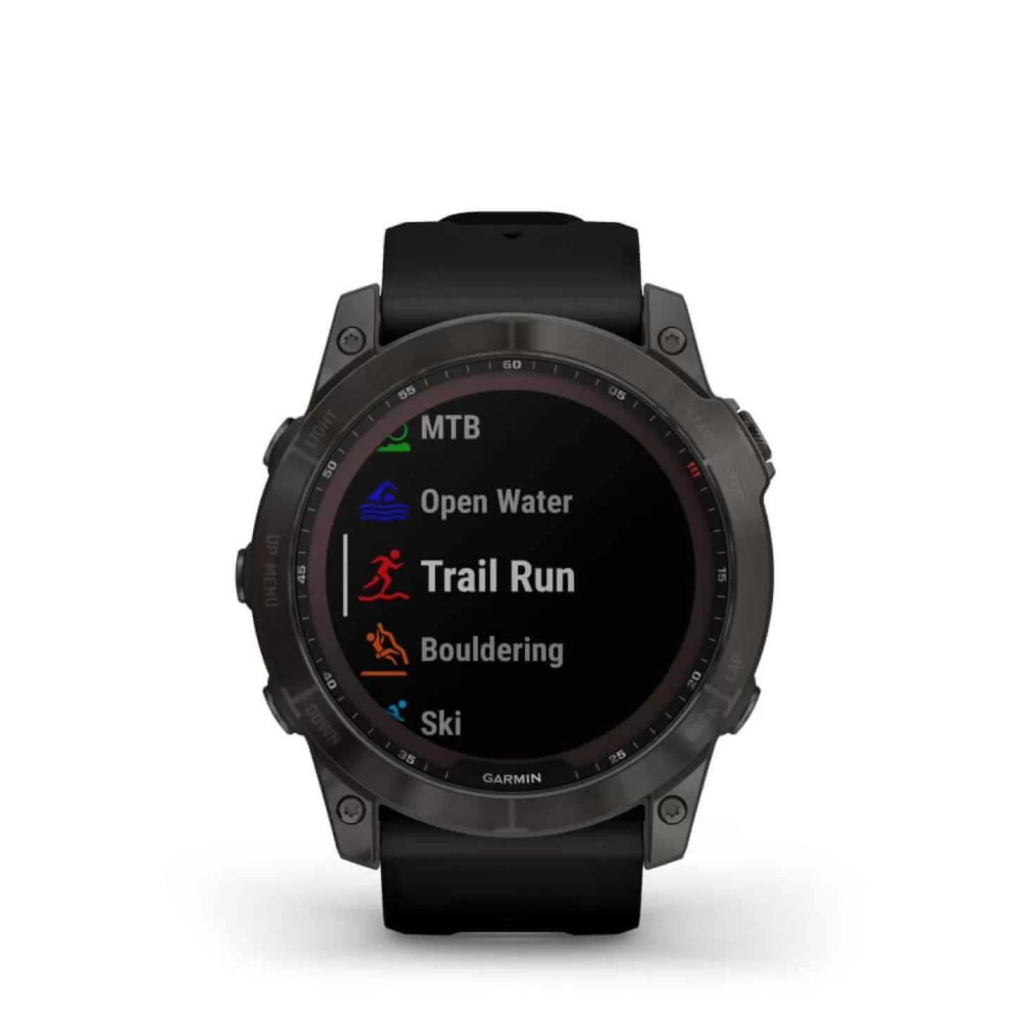 Garmin Ur - Fenix 7X Sapphire Solar - 51 Mm - Sort