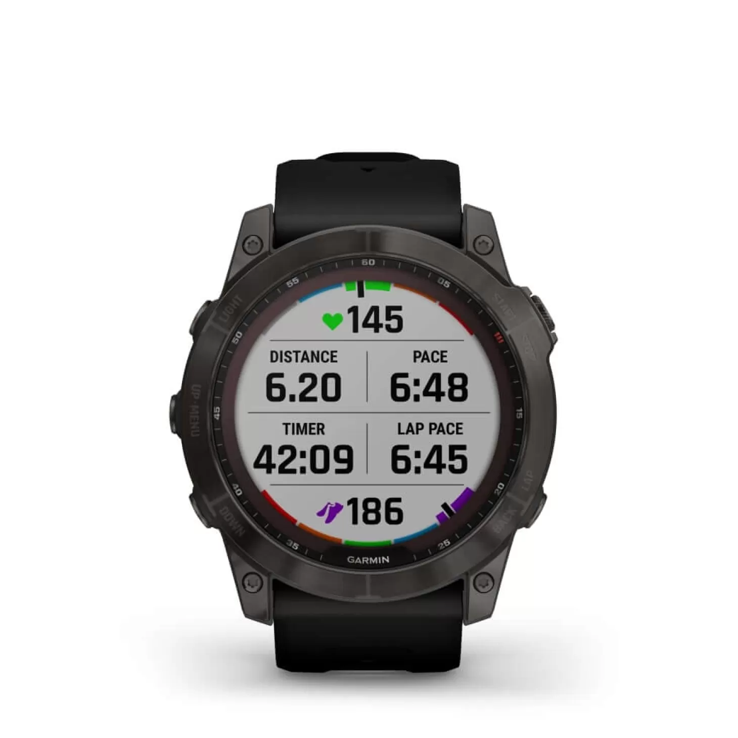 Garmin Ur - Fenix 7X Sapphire Solar - 51 Mm - Sort