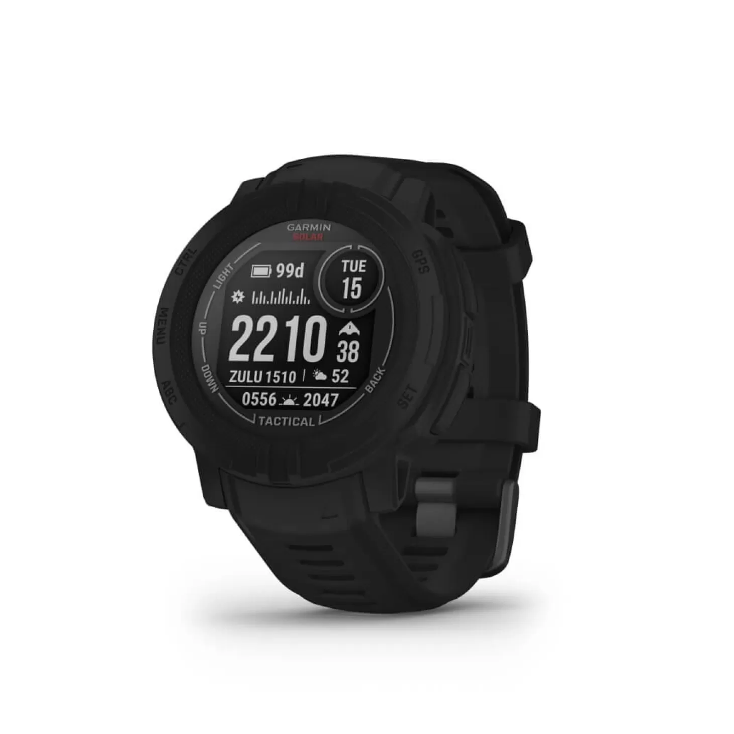 Garmin Ur - Instinct 2 Solar Tactical Edition - Sort